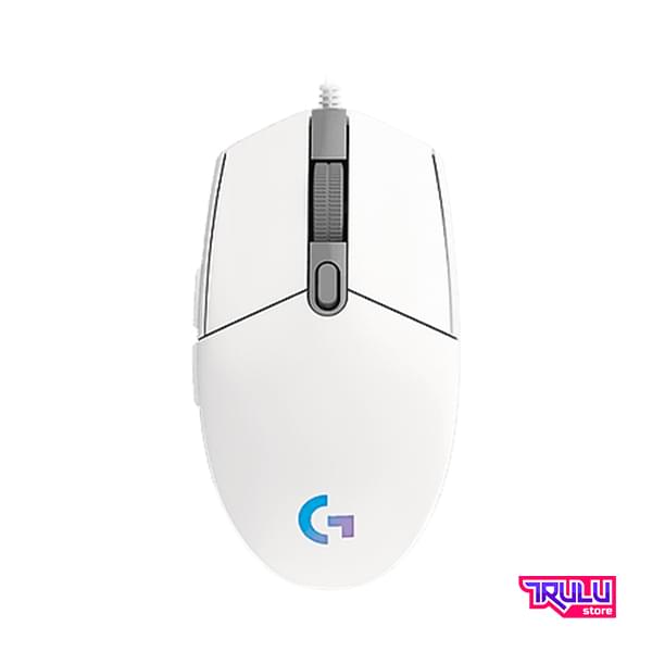 LOGITECH G203 WHITE 1 mouse,gamer,logitech,g203,g203 lightsync Trulu Store