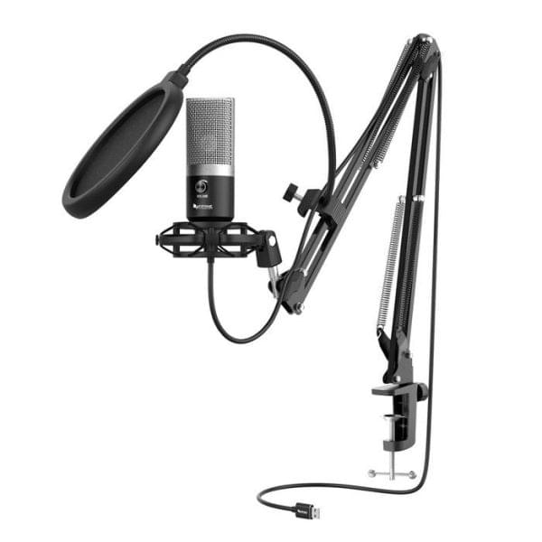 kit microfono de condensador fifine t670 brazo antipop MICROFONO,STREAMING,condensador Trulu Store