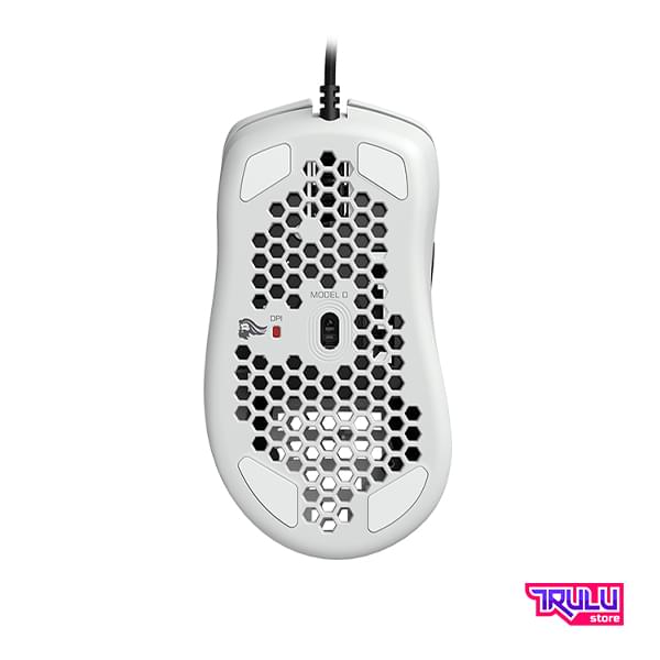 GLORIOUS MOUSE MODEL D MATTE WHITE 5 mouse Trulu Store