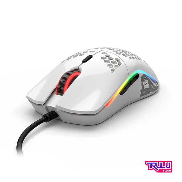 GLORIOUS MOUSE MODEL O GLOSSY WHITE 2 mouse Trulu Store