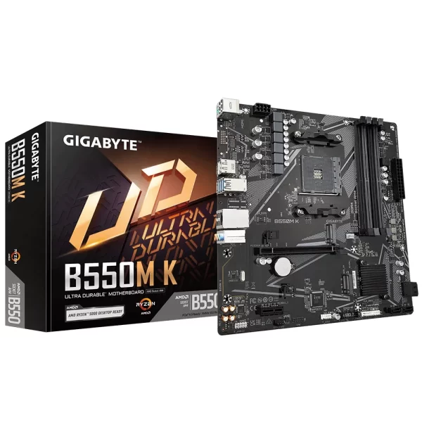 PLACA MADRE GIGABYTE B550M-K AM4