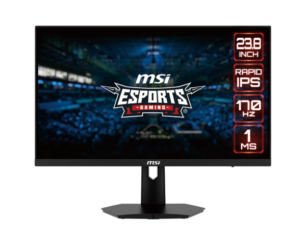 MONITOR MSI G244F 24" FHD - 170HZ - 1MS - RAPID IPS