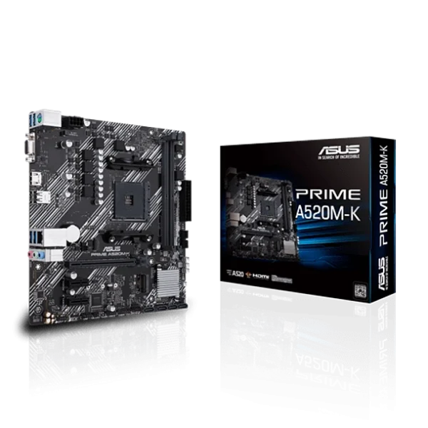 PLACA MADRE ASUS PRIME A520M-K AM4