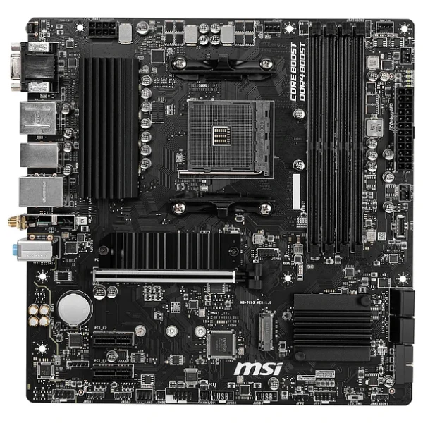PLACA MADRE MSI PRO B550M PRO-VDH WIFI AM4 - Imagen 2