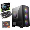 PC Gamer AMD Ryzen 5 5500 x RTX 3050 Asus dual x 16GB DDR4 x SSD NVMe 500GB x MSI M100A 1 PC M100Axr5x3050 AMD,Ryzen,MSI,Ryzen 5 5500 Trulu Store