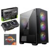 PC Gamer AMD Ryzen 5 5500 x RTX 4060 Asus dual EVO OC x 16GB DDR4 x SSD NVMe 500GB x MSI M100A 2 PC M100Axr5x4060 AMD,Ryzen,MSI,Ryzen 5 5500 Trulu Store