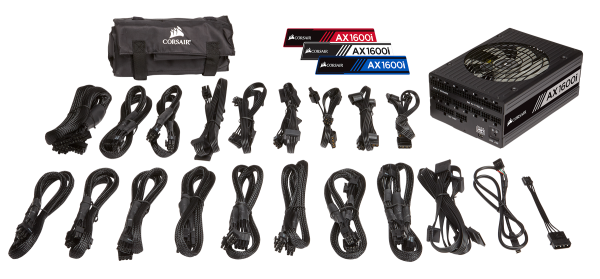 FUENTE DE PODER CORSAIR AX1600i DIGITAL ATX DE 1600W 80+TITANIUM ? FULL MODULAR - Imagen 5