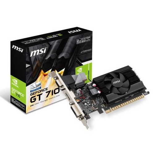 TARJETA DE VIDEO NVIDIA GT 710 2GD3 LP - 2GB DDR3 3 TARJETA DE VIDEO NVIDIA GT 710 2GD3 LP - 2GB DDR3