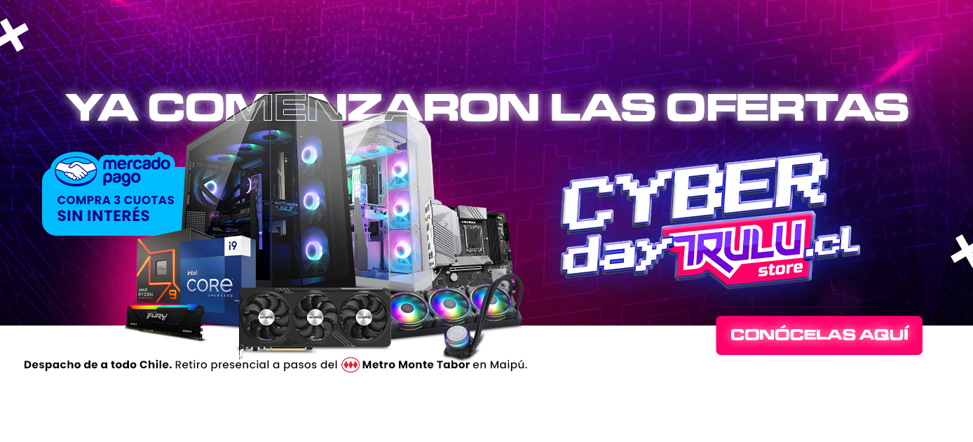 Banner cyber oct Computacion,tecnologia,computador gamer,pc gamer,gaming Trulu Store