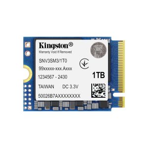 SSD M.2 PCIe 4.0 4x NVME KINGSTON NV3 1TB / Lectura 6000Mb/s