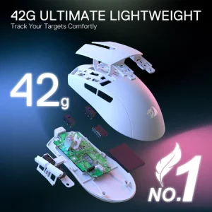 MOUSE REDRAGON KING M724 1K ULTRA LIGERO 42G WHITE 16 RedragonM724WiredGamingMouse 19 450x450 mouse,redragon Trulu Store