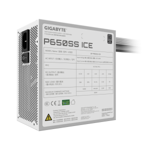 FUENTE DE PODER GIGABYTE P650SS ICE DE 650W 80+ SILVER ATX 3.0 7 2 1731525211000 fuente de poder,Gigabyte,80+ Trulu Store