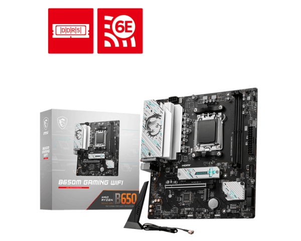 PLACA MADRE MSI B650M GAMING WI-FI AM5