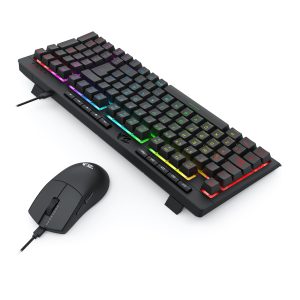 KIT GAMER 4 EN 1 REDRAGON S147 / MOUSE KING M724 / AUDIFONOS CRONUS H211 / MOUSEPAD PISCES P016 / TECLADO 100% RGB MEMBRANA 13 s147 sp5 redragon,KIT GAMER,TECLADO,MOUSE Trulu Store