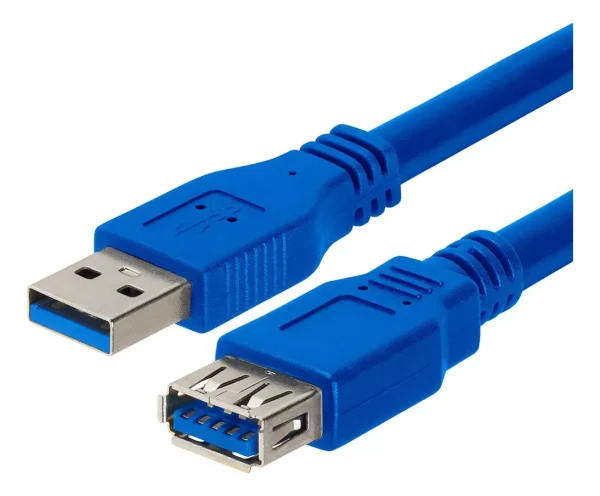 CABLE EXTENSION USB 3.0 ULINK MACHO A HEMBRA 1.8MTS COLOR AZUL