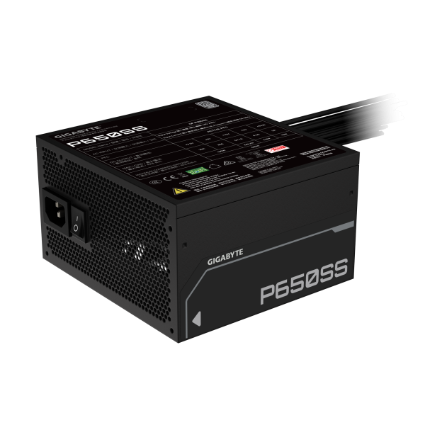 FUENTE DE PODER GIGABYTE P650SS DE 650W 80+ SILVER ATX 3.0 - Imagen 3