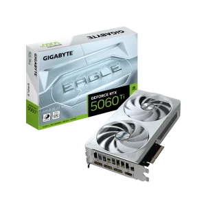 TARJETA DE VIDEO NVIDIA GIGABYTE GEFORCE RTX 5060 TI EAGLE OC ICE 16GB