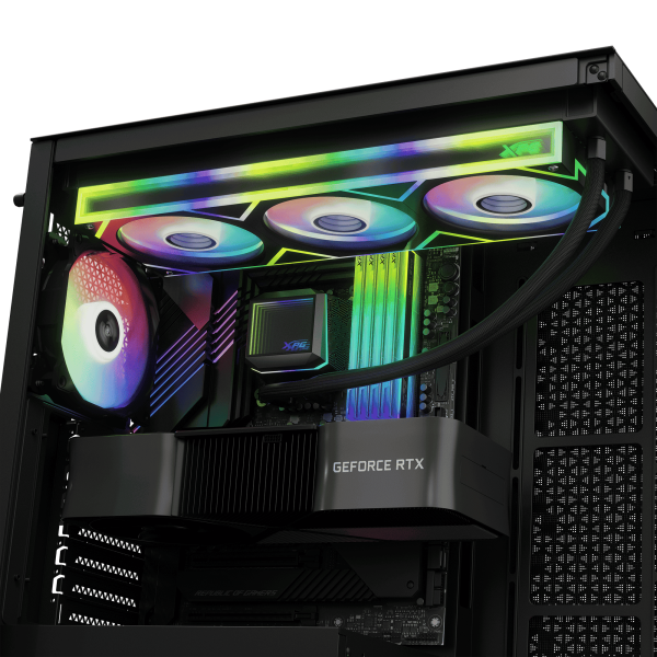REFRIGERACION LIQUIDA XPG LEVANTE II 360 ARGB WHITE - AM4 / AM5 / LGA1700 / LGA1851 - Imagen 6