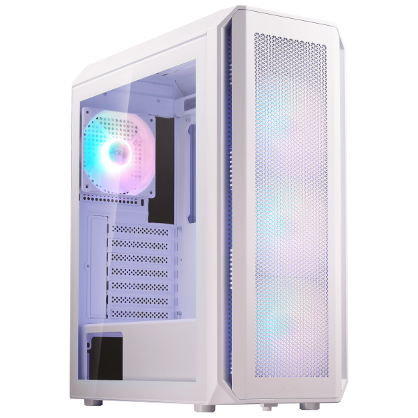 PC Gamer ICE AMD Ryzen 5 9600 / RTX 5060 TI 16GB Aero OC ICE / 16GB DDR5 5600Mhz / SSD NVMe 500GB / Gabinete XPG Valor Air Plus White - 4 Ventiladores - Imagen 12