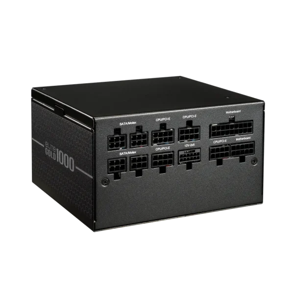 FUENTE DE PODER COOLER MASTER ELITE GOLD DE 1000W 80+ GOLD FULL MODULAR ATX 3.1 - Imagen 2