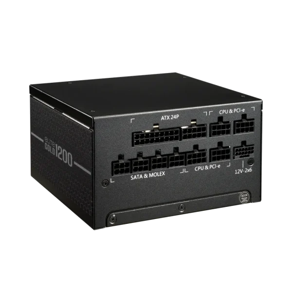 FUENTE DE PODER COOLER MASTER ELITE GOLD DE 1200W 80+ GOLD FULL MODULAR ATX 3.1 - Imagen 2