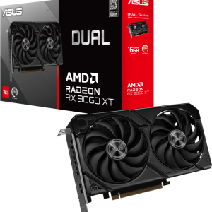 TARJETA DE VIDEO ASUS DUAL AMD RADEON RX 9060 XT 16GB