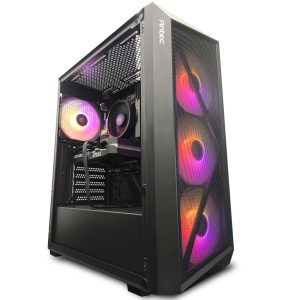 PC Gamer AMD Ryzen 5 5500 / RTX 3050 Asus Dual OC / 8GB DDR4 3200MHZ / SSD NVMe 500GB / Gabinete Antec AX67 - 4 Ventiladores